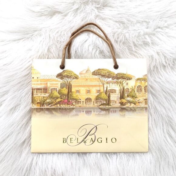 🔃Bellagio Paper Shopping Bag - Picture 1 of 4